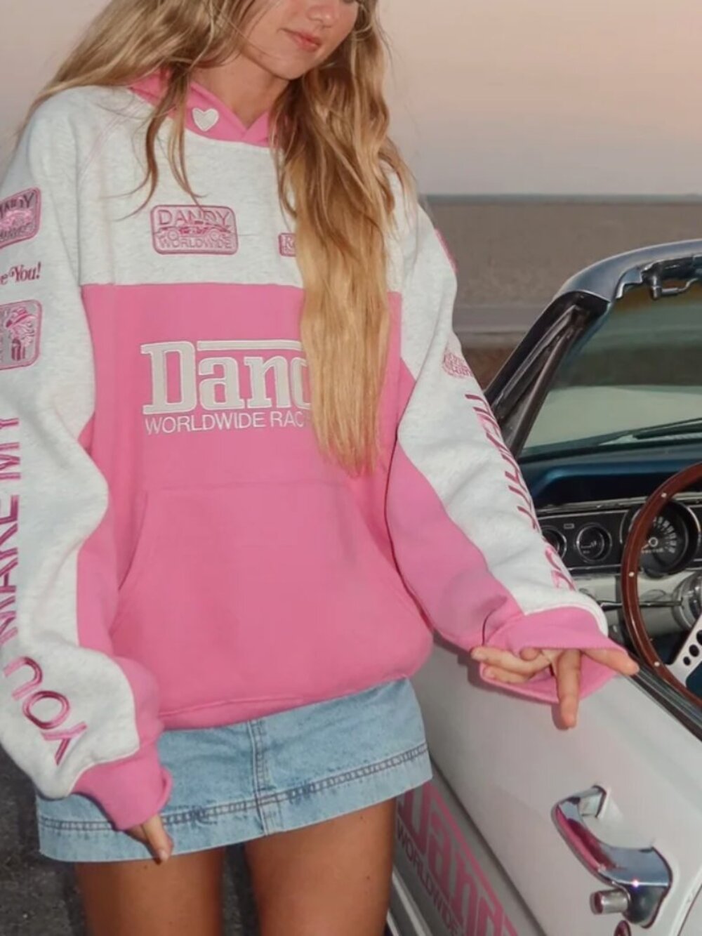 Dandy Racing Heart Hoodie